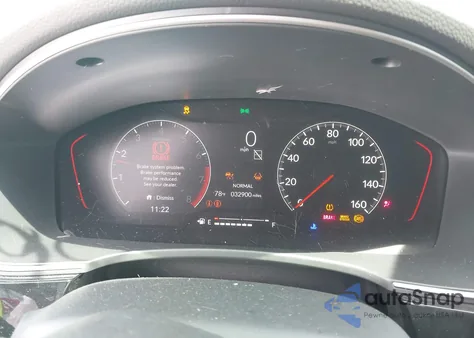 2023 Honda Civic Si Sedan из США, поврежденный, VIN 2HGFE1E58PH472069